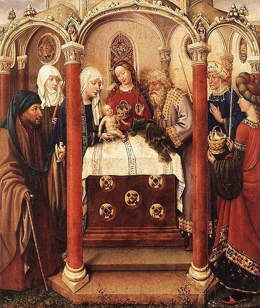 Jacques Daret Altarpiece of the Virgin Norge oil painting art